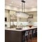 Z-Lite Glacier Linear Chandelier, 7-Light, 11.75 In.W x 53.5 In.L x 11.5 In.H, Matte Black/Clear 1943-53L-MB - alternate 4